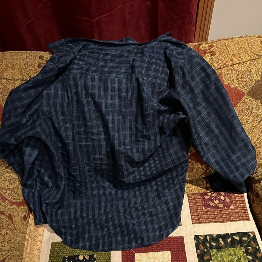 Blue button up good condition